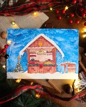Charger l'image dans la galerie, ☃️Marché de Noël🍿Affiche A4🎄