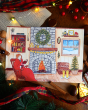Charger l'image dans la galerie, 🎄Au coin du feu❄️Affiche A4🧣