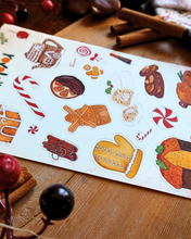 Charger l'image dans la galerie, 🎄Planche de Stickers - Goûter de Noël 🤶