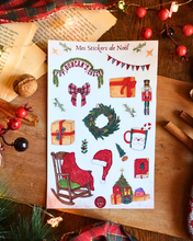 Charger l'image dans la galerie, 🎄Planche de Stickers - Noël Cocooning🎅