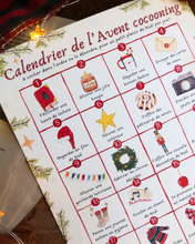 Charger l&#39;image dans la galerie, 🧣Calendrier de l&#39;Avent Cocooning- Affiche A4🎄
